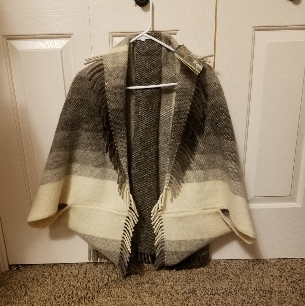 Wool shawl